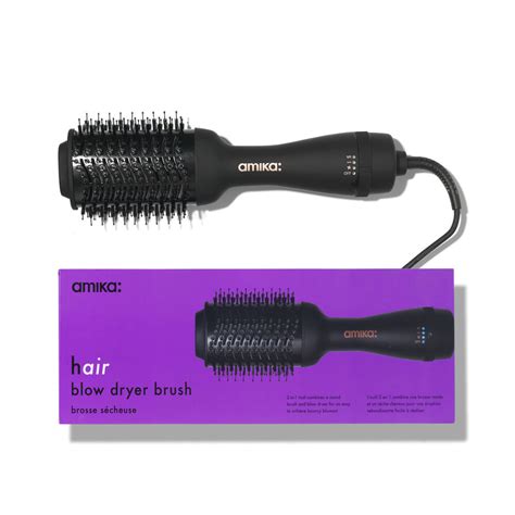 amika blow dryer straightener brush|amika hot round brush.